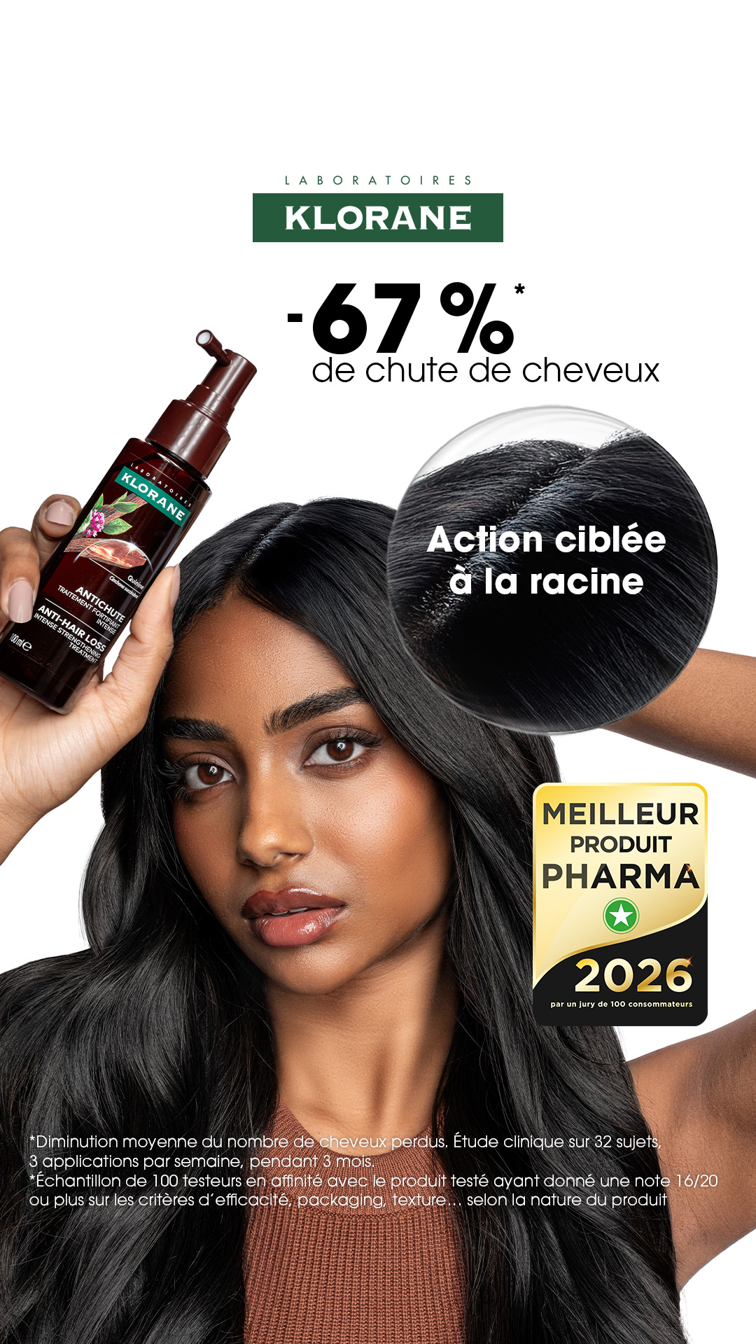 Klorane France Facebook ad from Sep 3, 2026
