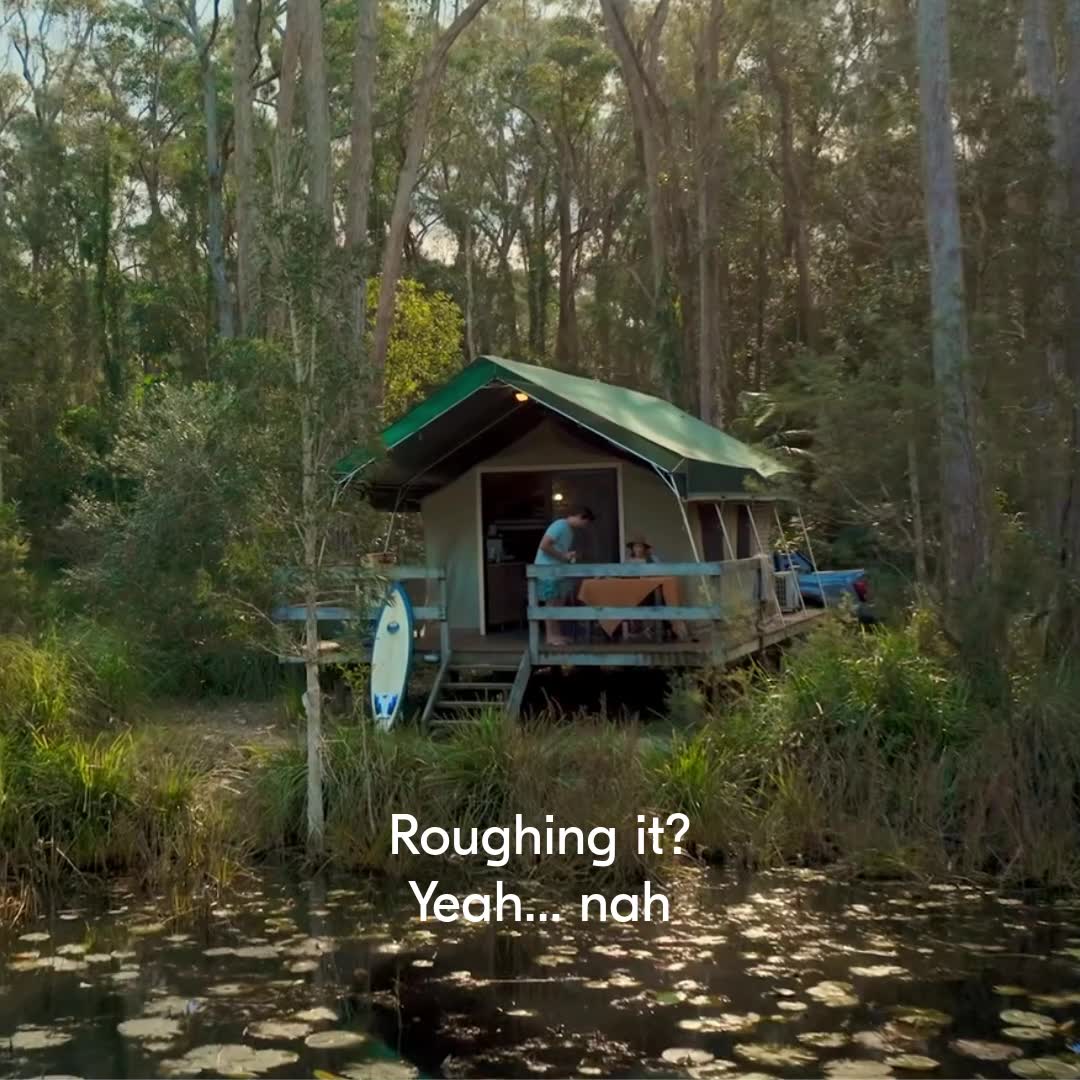 NRMA Parks and Resorts Facebook ad: One-of-a-kind stays