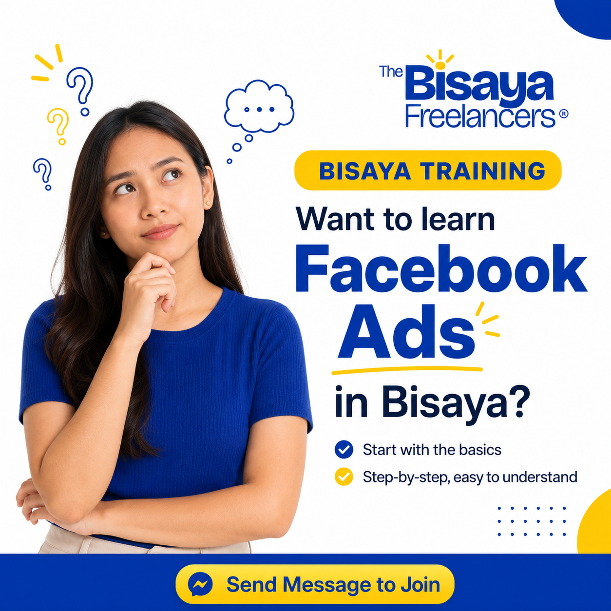 The Bisaya Freelancers Facebook ad: Join our Facebook Ads Training LIVE in Bisaya!