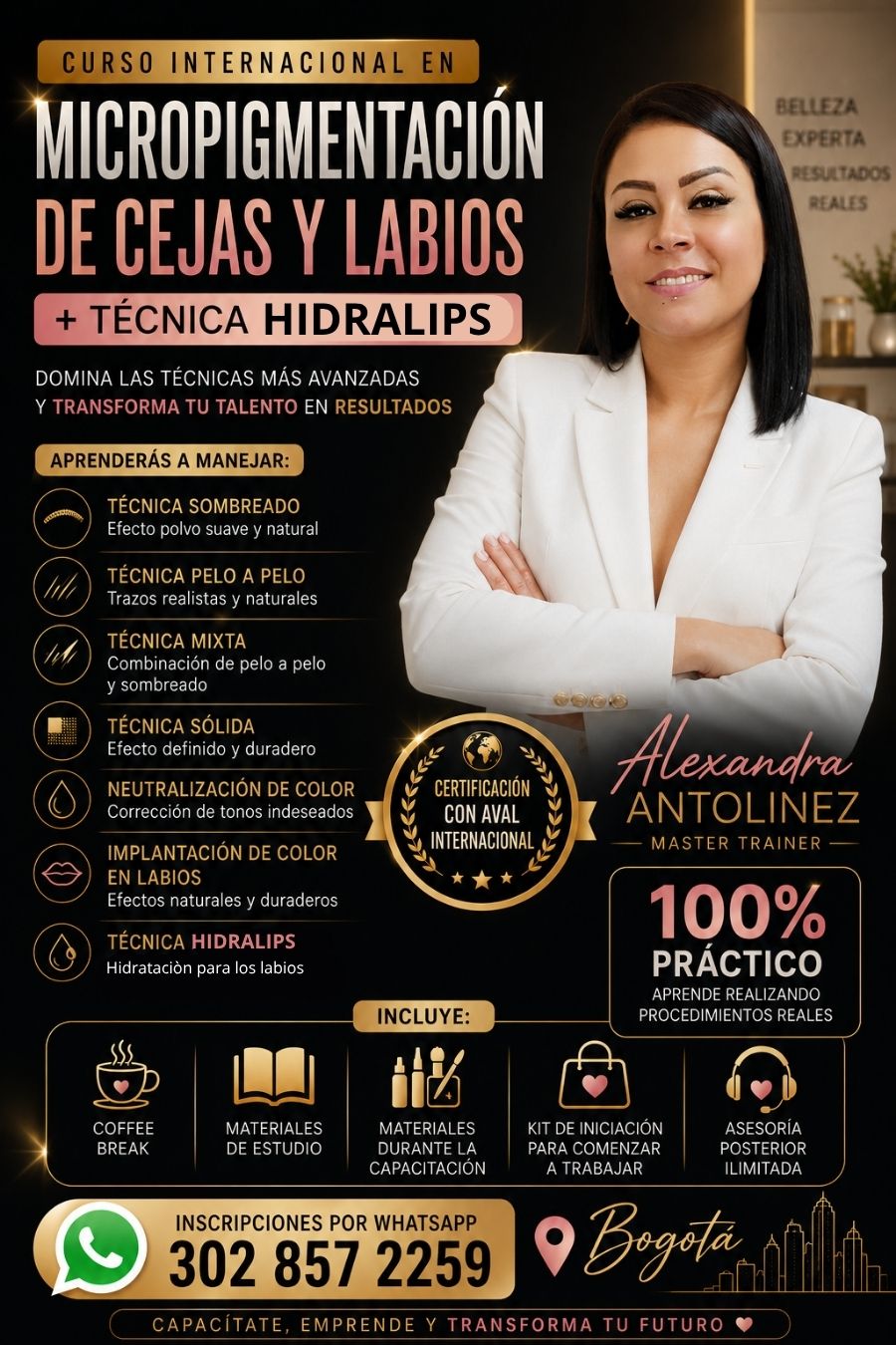 Ixshel Capacitaciones Facebook ad: Estamos ubicados en Bogotà.