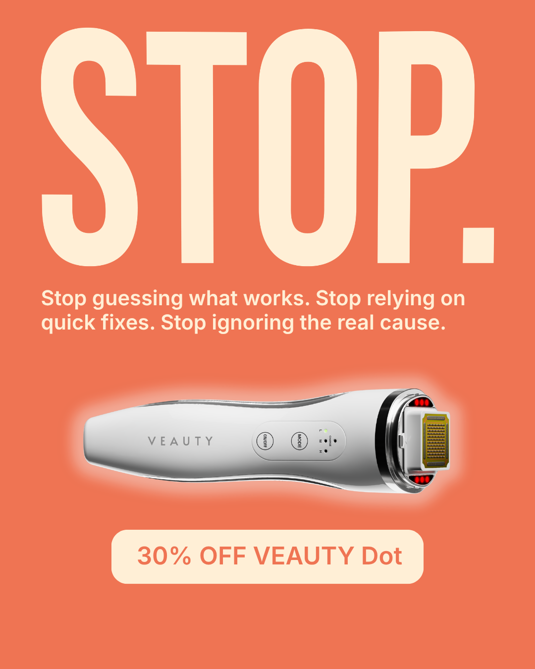 Veauty Facebook ad