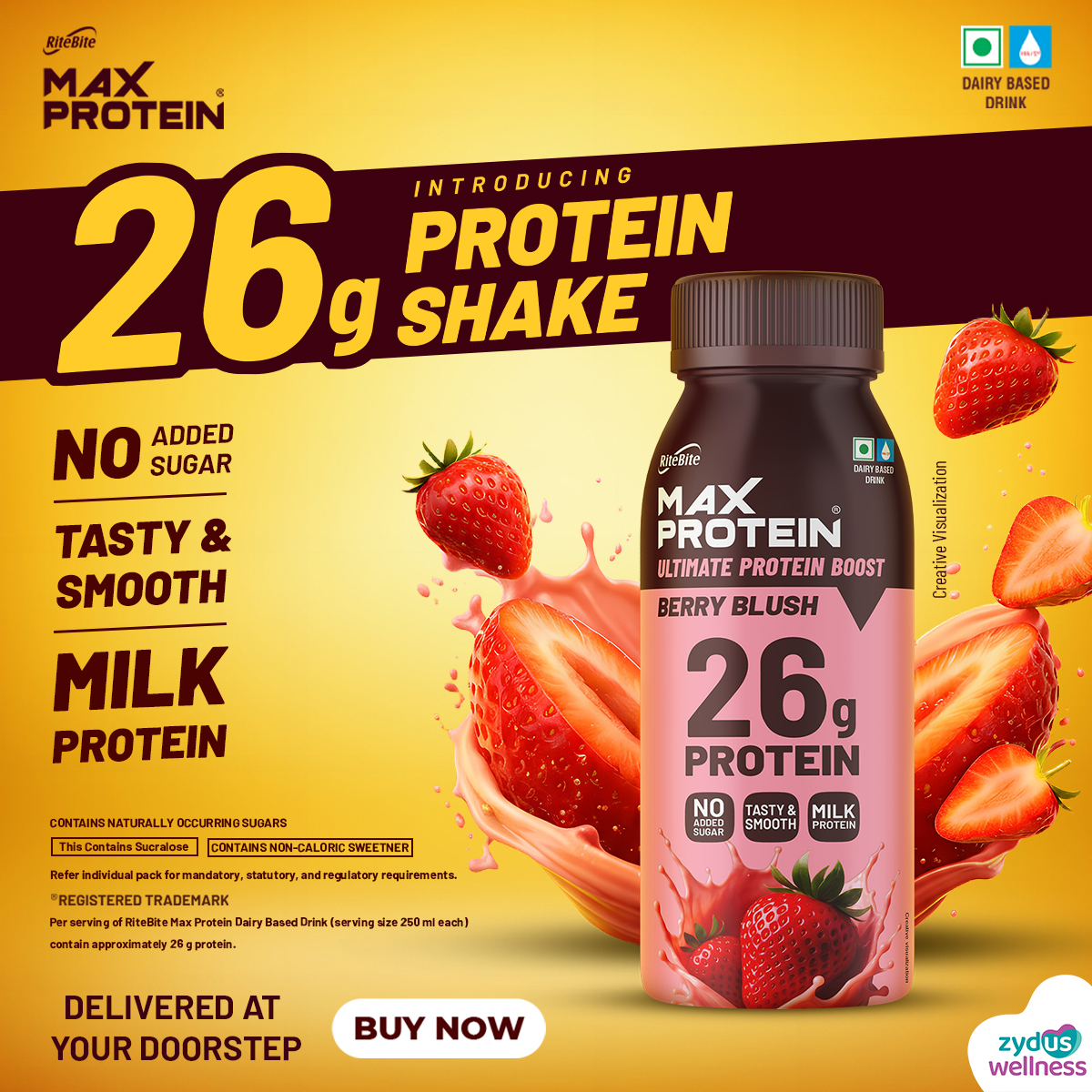 Max Protein Snacks Facebook ad