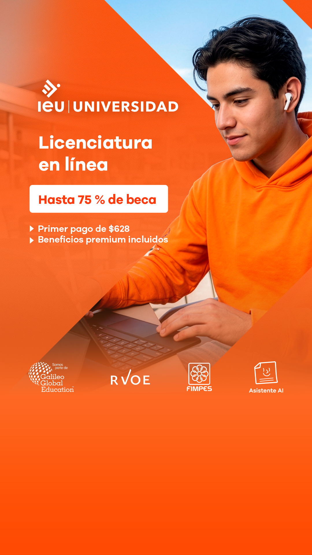 Universidad IEU Facebook ad