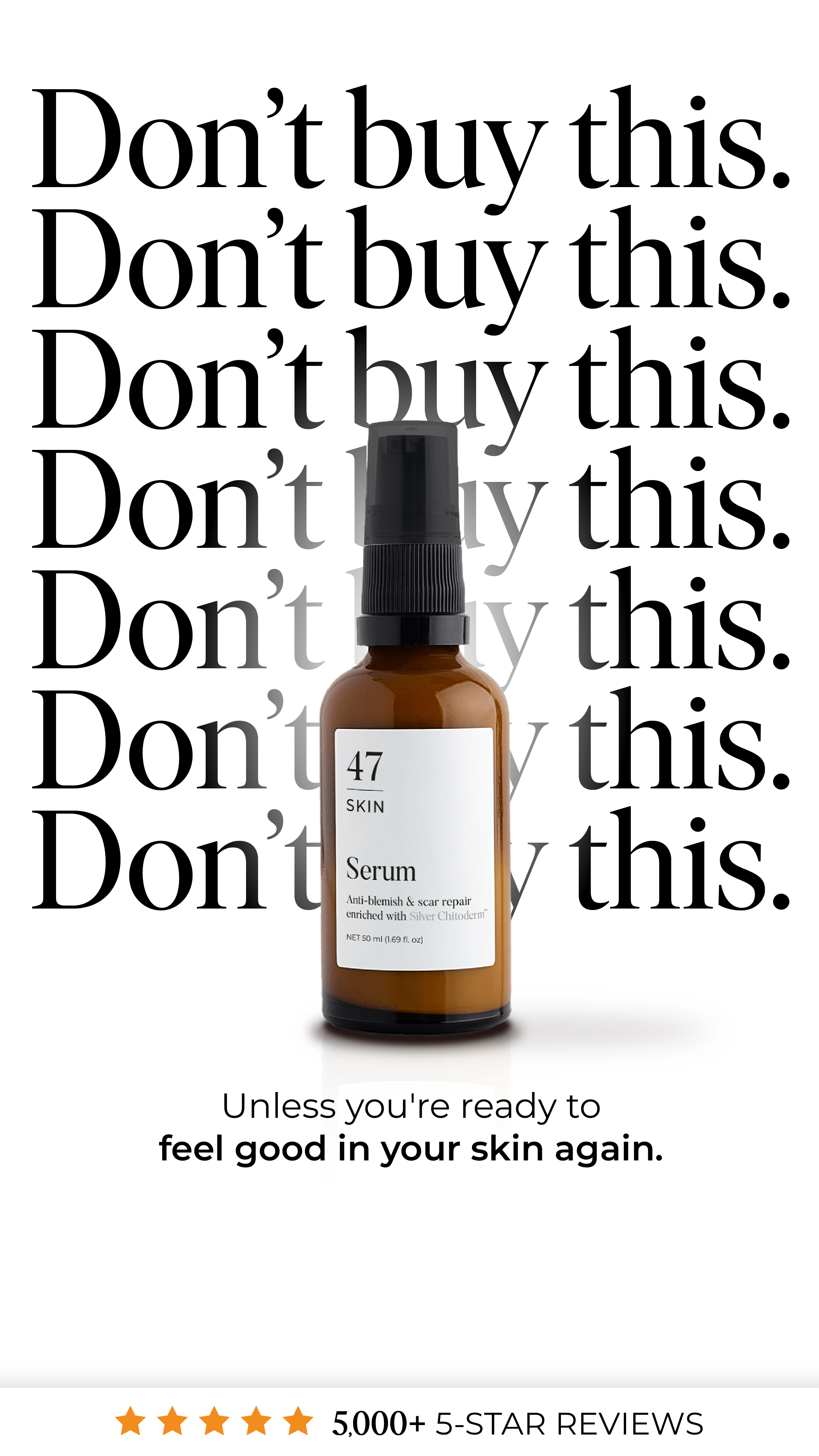 47Skin Facebook ad