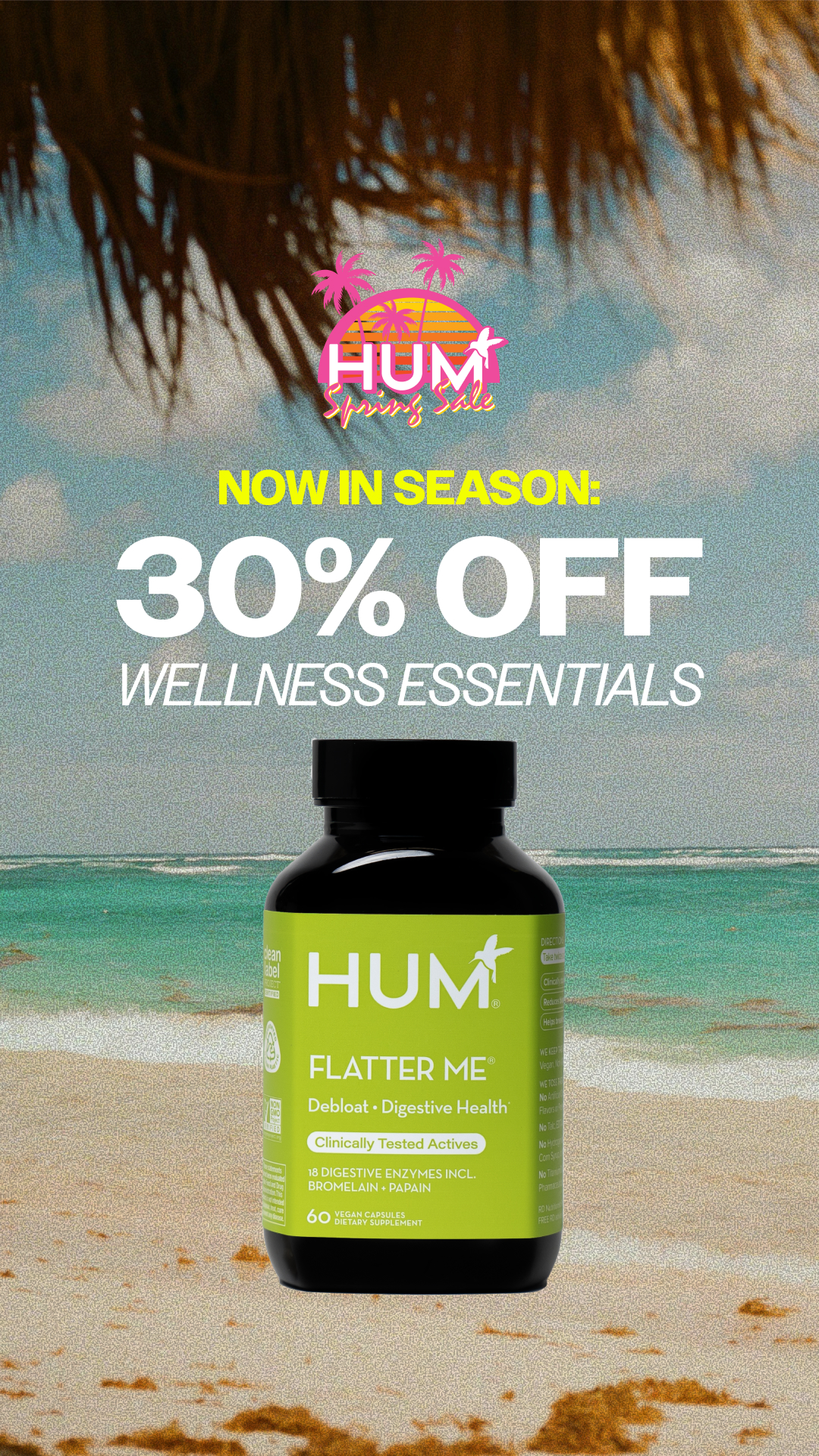 HUM Nutrition Facebook ad