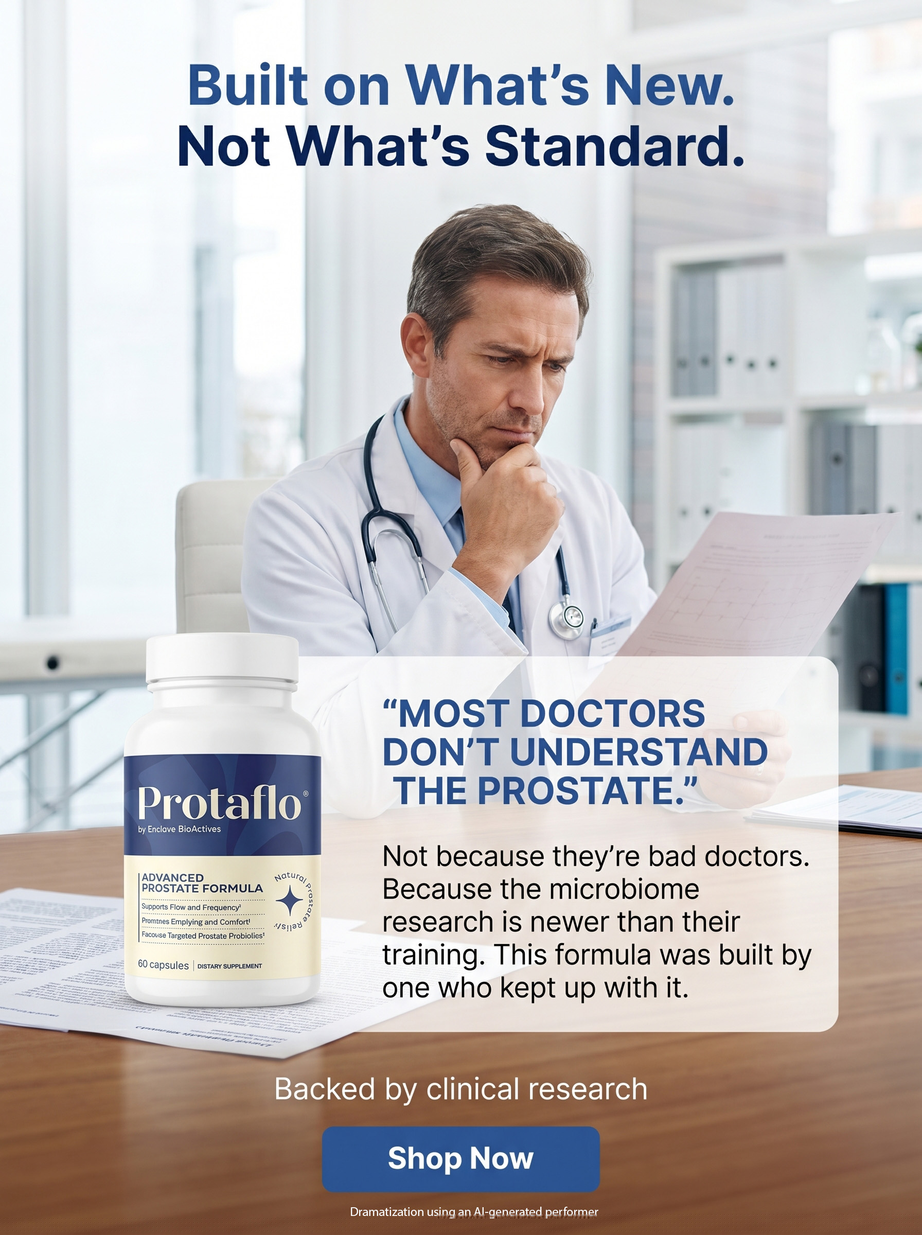 Protaflo Facebook ad