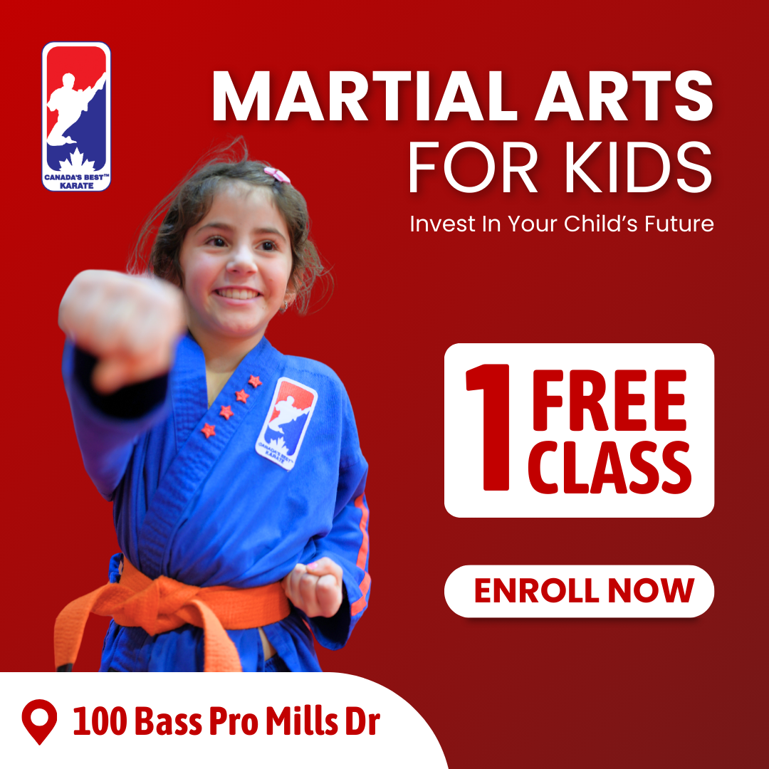 Canada's Best Karate -Vaughan- Facebook ad