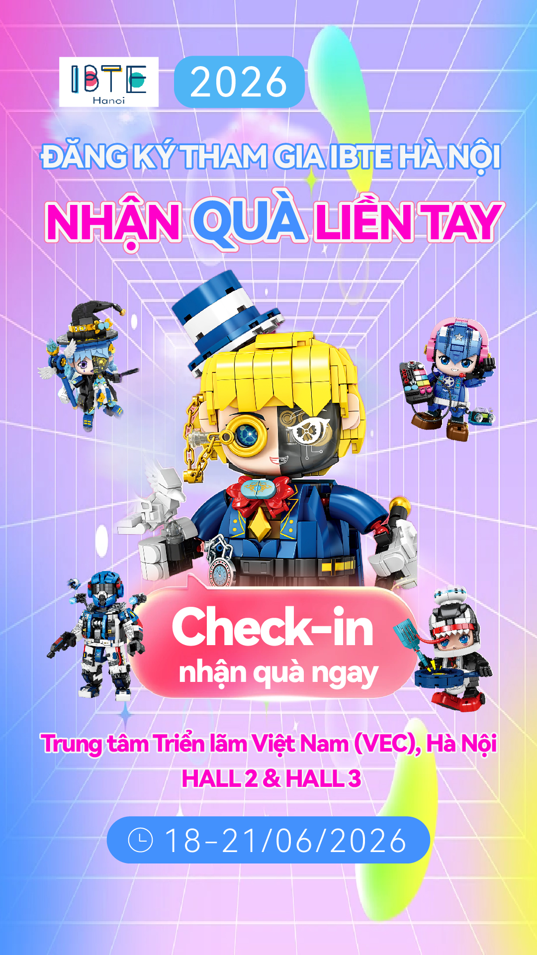 IBTE - Triển lãm Quốc tế Sản phẩm & Đồ chơi Trẻ em Việt Nam Facebook ad from May 14, 2026