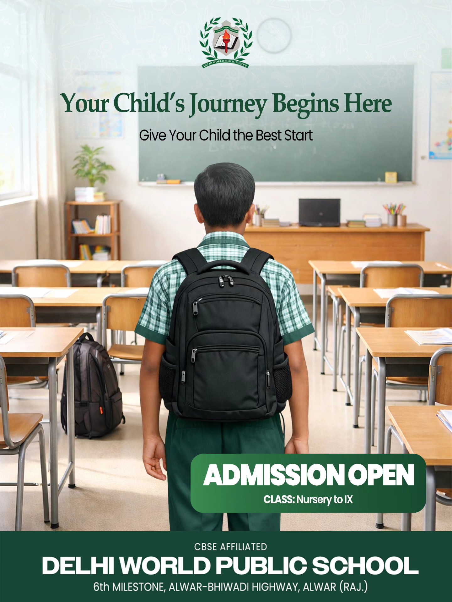 Delhi  World Public School, Alwar Facebook ad