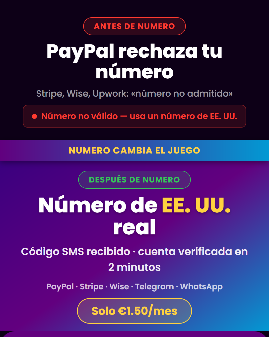 NumeroGlobal Facebook ad