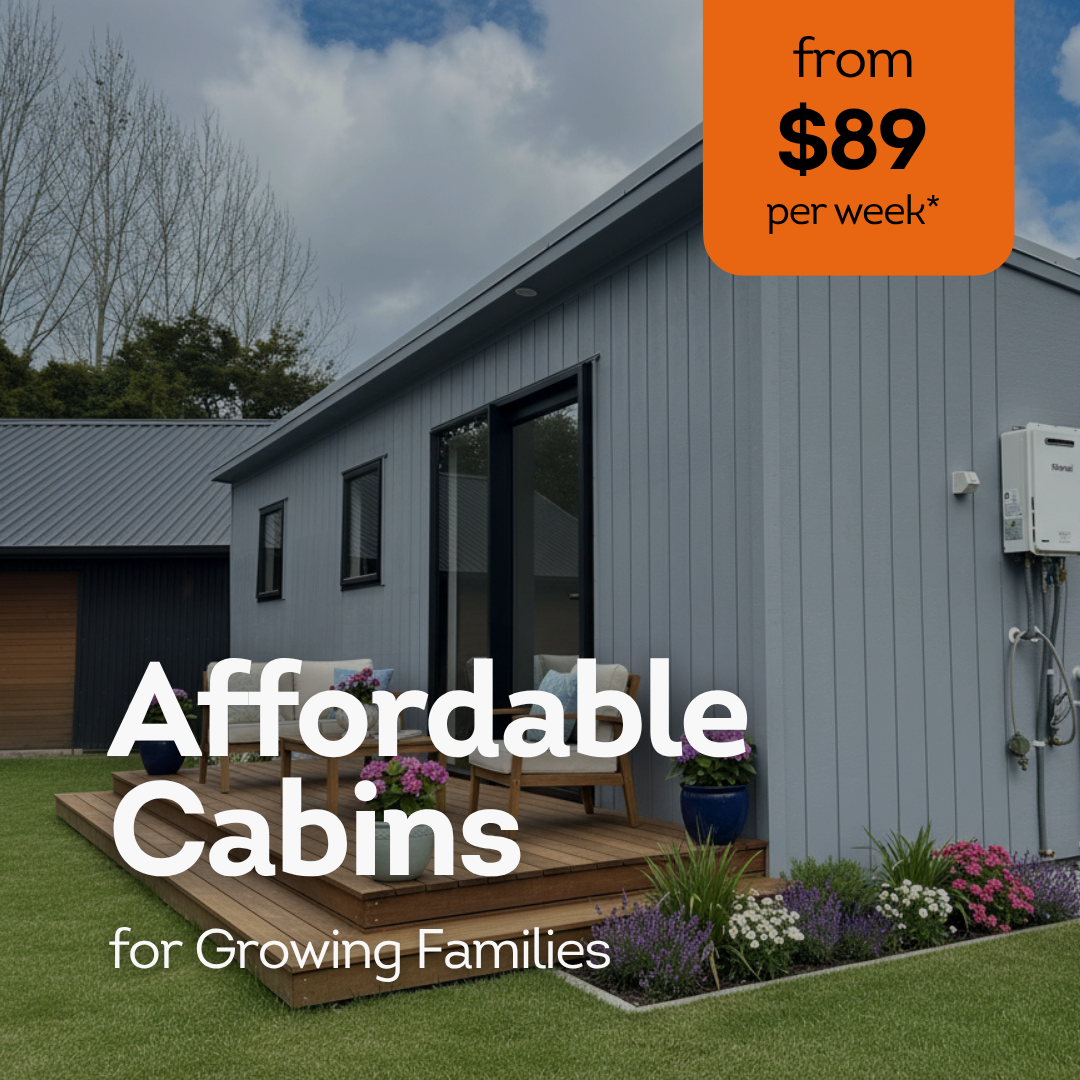 Cabins Direct Facebook ad