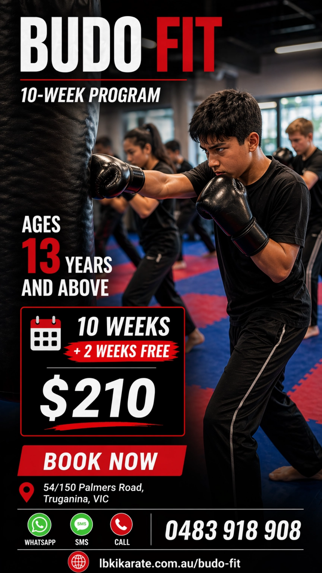 LBKI Karate Facebook ad