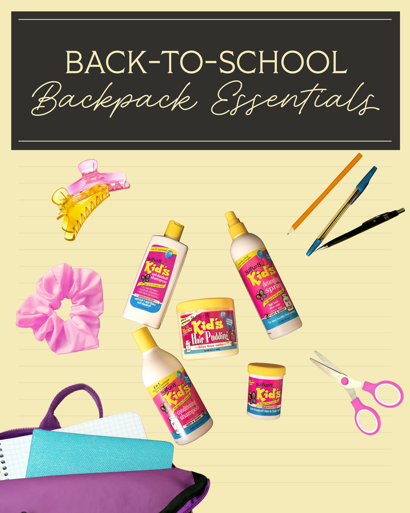 Sulfur8 Facebook ad: Back-to-school is here!