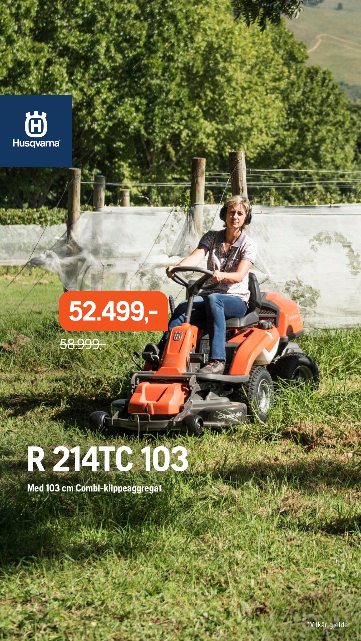 Husqvarna Facebook ad