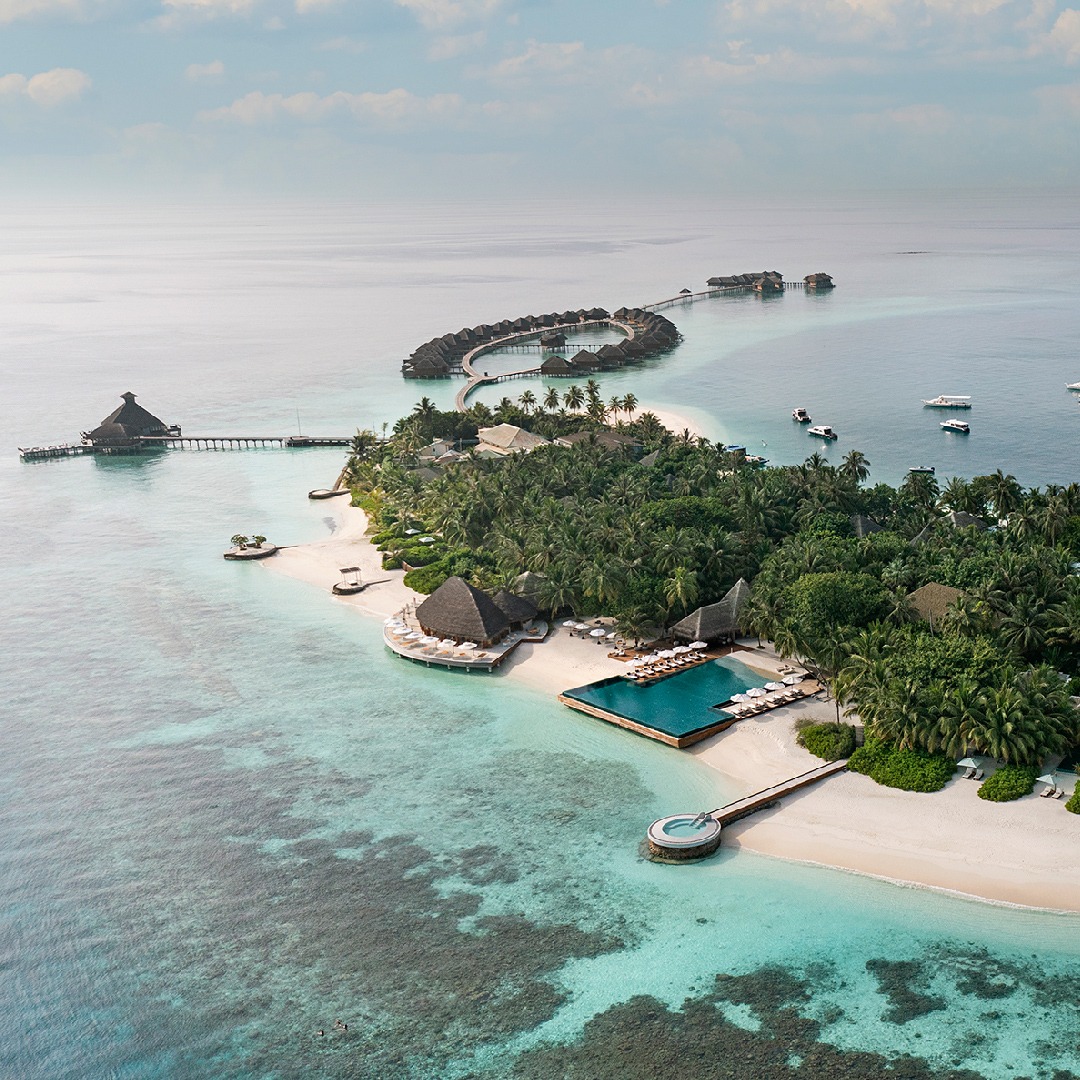 Huvafen Fushi Maldives Facebook ad: Secluded Maldives luxury for friends and families at…