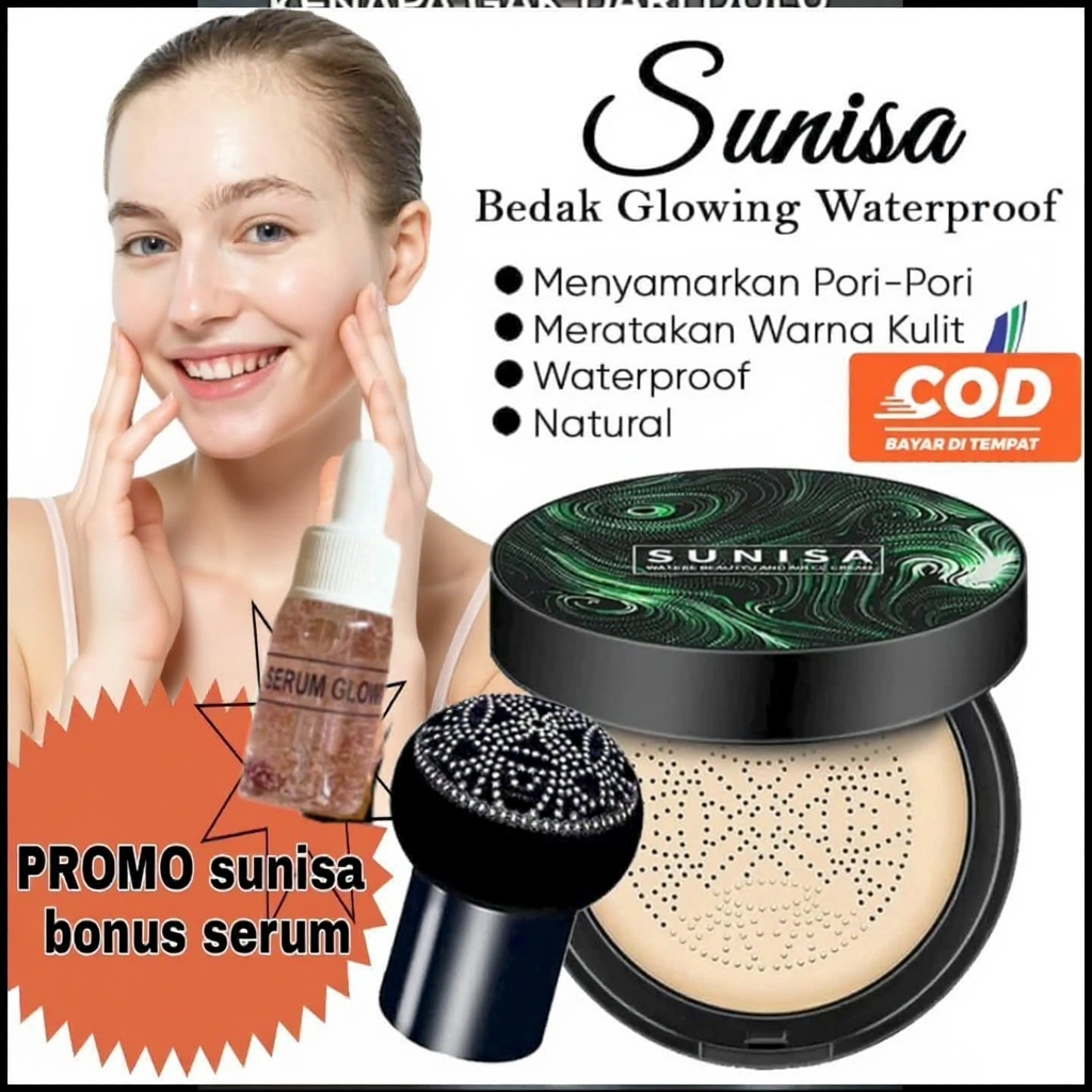 Sunisa distributor Facebook ad: Promo Sunisa + serum cuma 69rb PULAU JAWA FREE ONGKIR