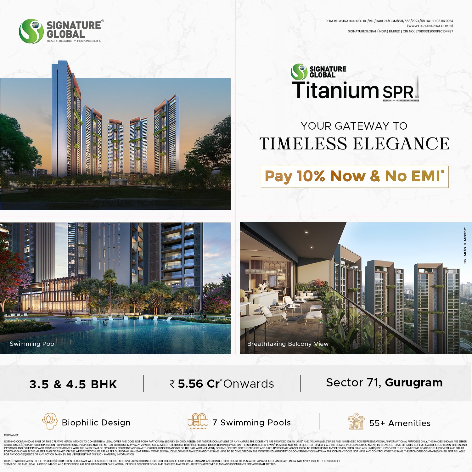 Signature Global Facebook ad