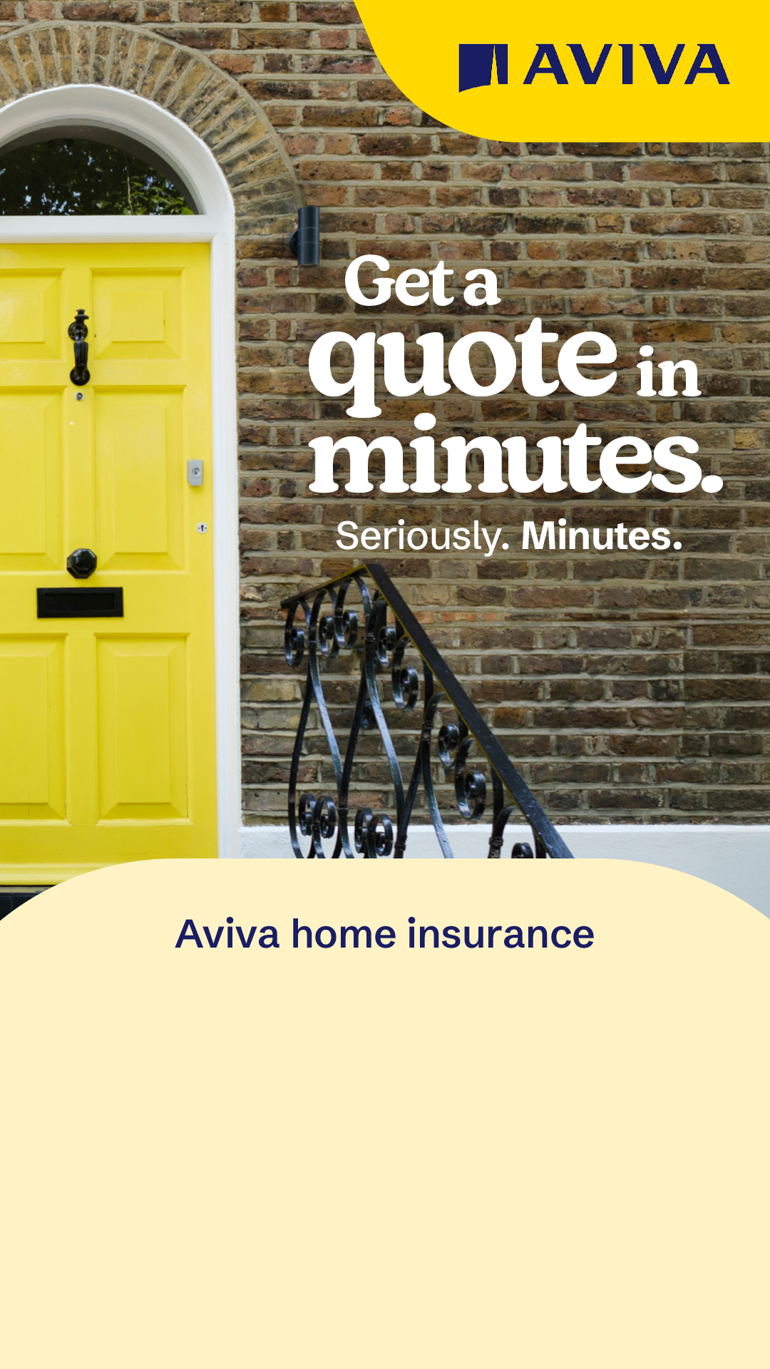 Aviva Facebook ad