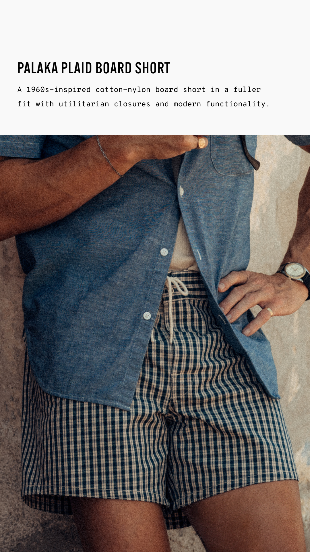 Buck Mason Facebook ad