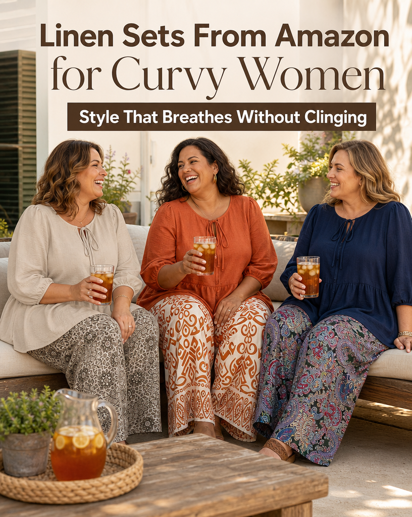 Toptenreviews Offers Facebook ad: Still Dealing With Clingy Fabrics? Shop Plus-Size Linen…