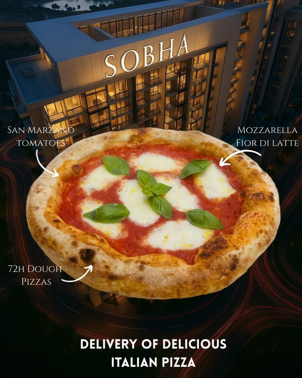 La Famiglia pizza&gelato Facebook ad: Get ready to indulge in the richest flavors…