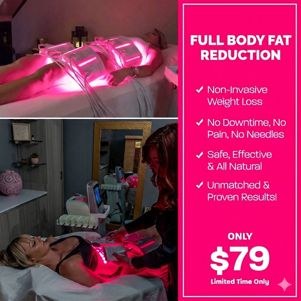 Quincy Wellness Body Contouring Facebook ad: 75% Off This Week