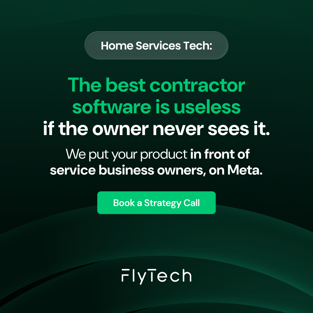 FlyTech Facebook ad: Find Lawyers In-Market for Your Product