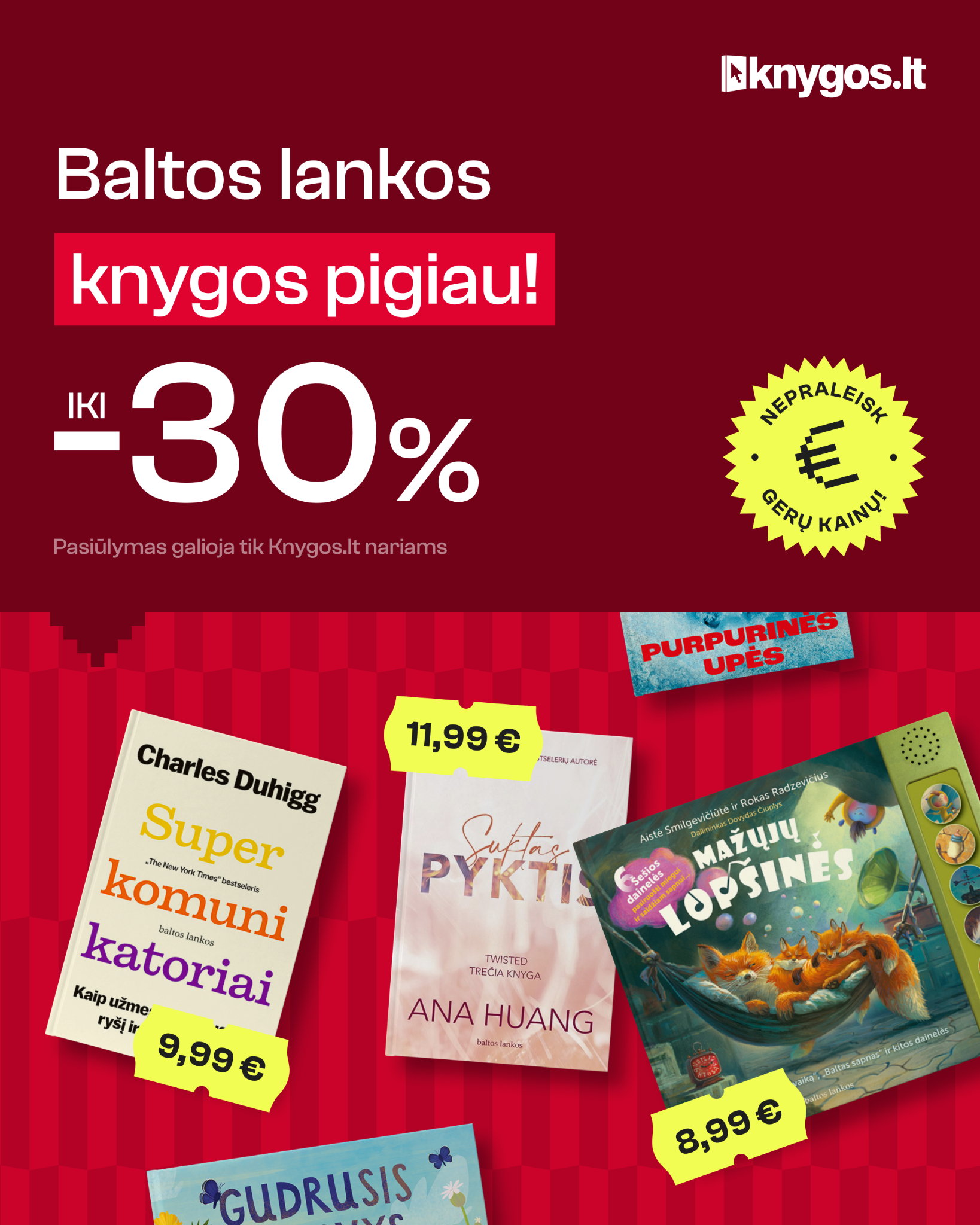knygos.lt Facebook ad