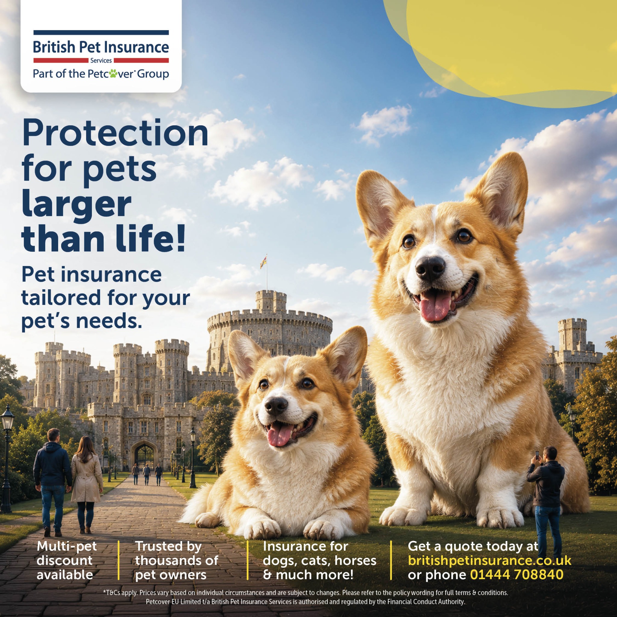 British Pet Insurance Facebook ad