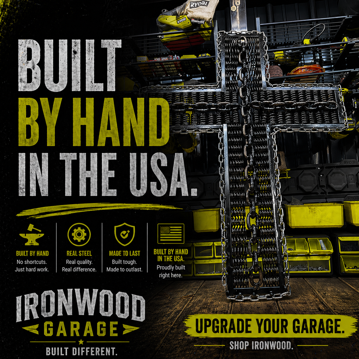 Ironwood Garage Facebook ad