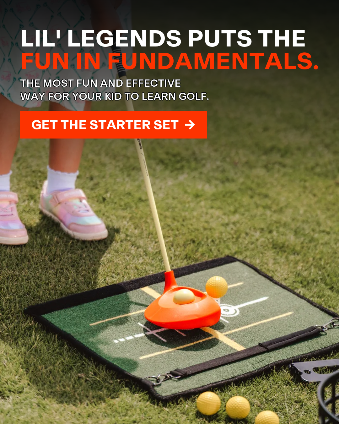 Performance Golf Facebook ad