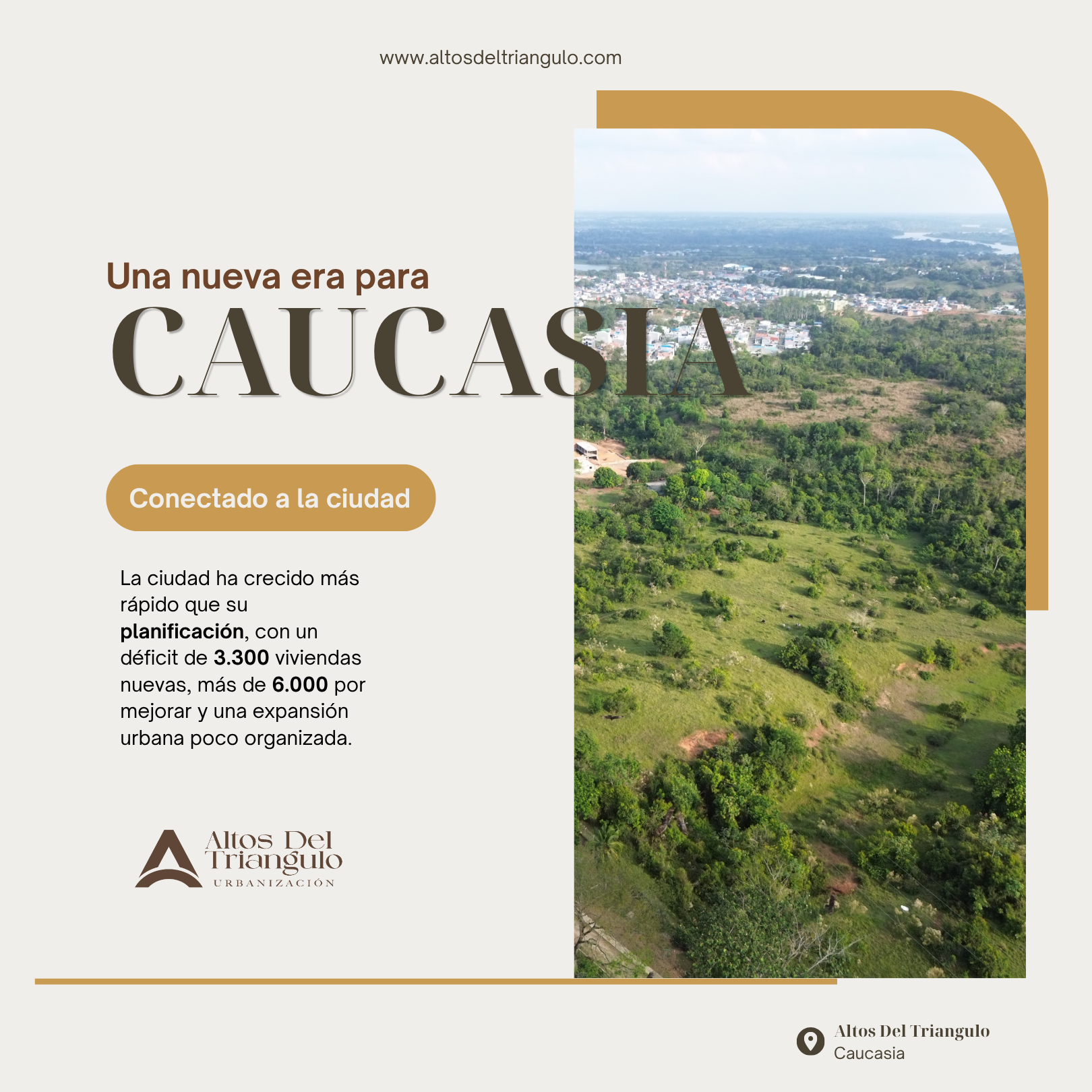 Urbanización Altos del Triangulo Facebook ad from May 14, 2026
