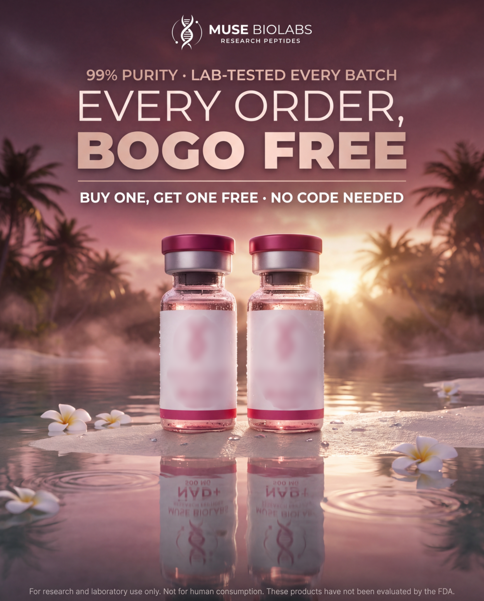 Muse Bio Labs Facebook ad from Aug 6, 2026