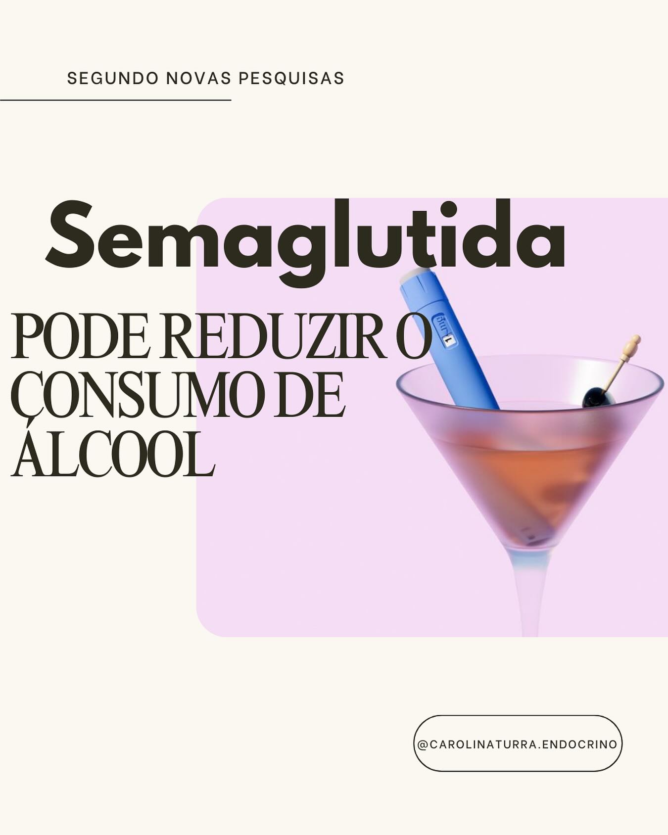 carolinaturra.endocrino Facebook ad: Um novo estudo descobriu que a Semaglutida, substância…
