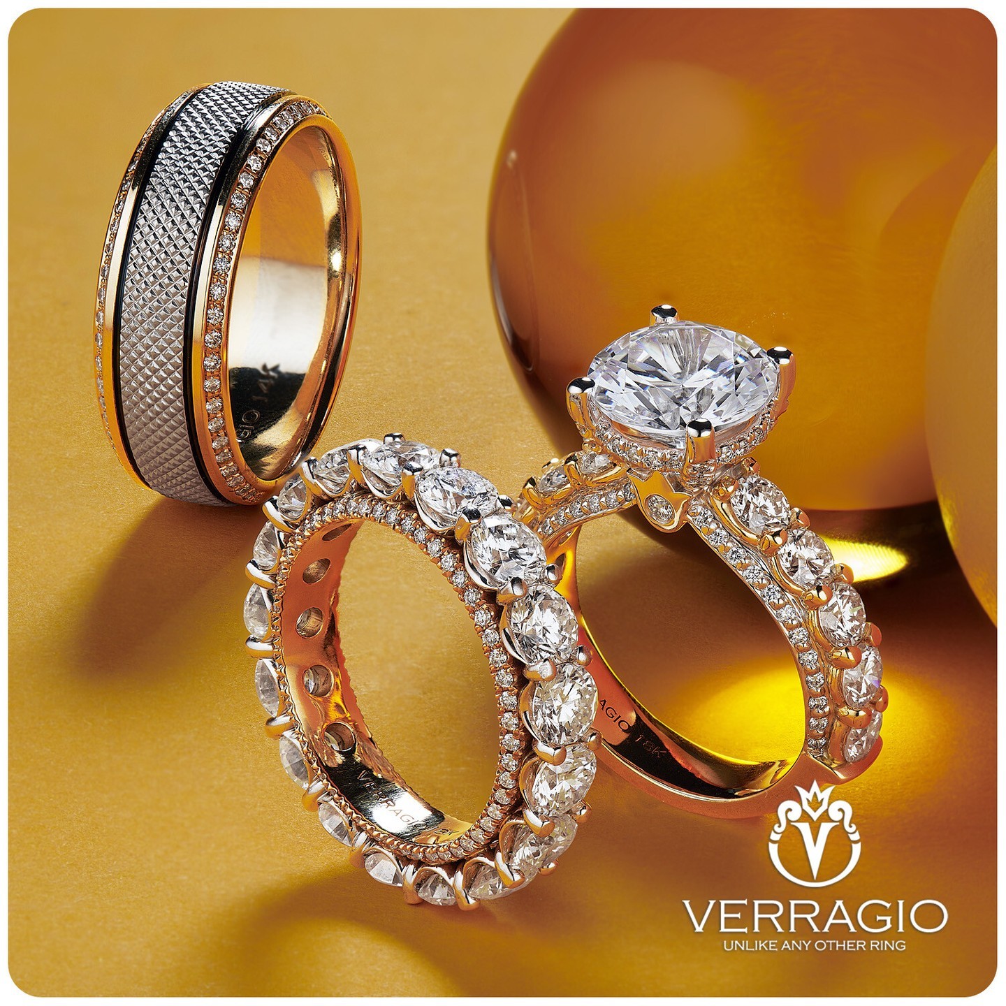 Verragio Engagement Rings and Wedding Bands Facebook ad