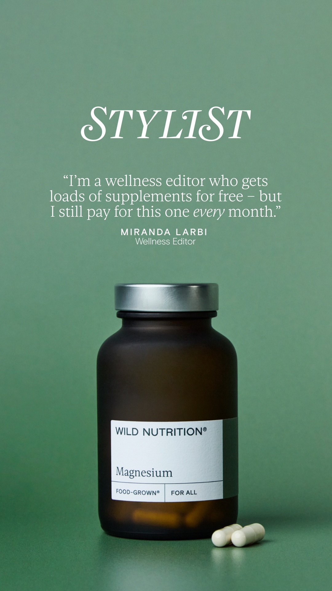 Wild Nutrition Facebook ad
