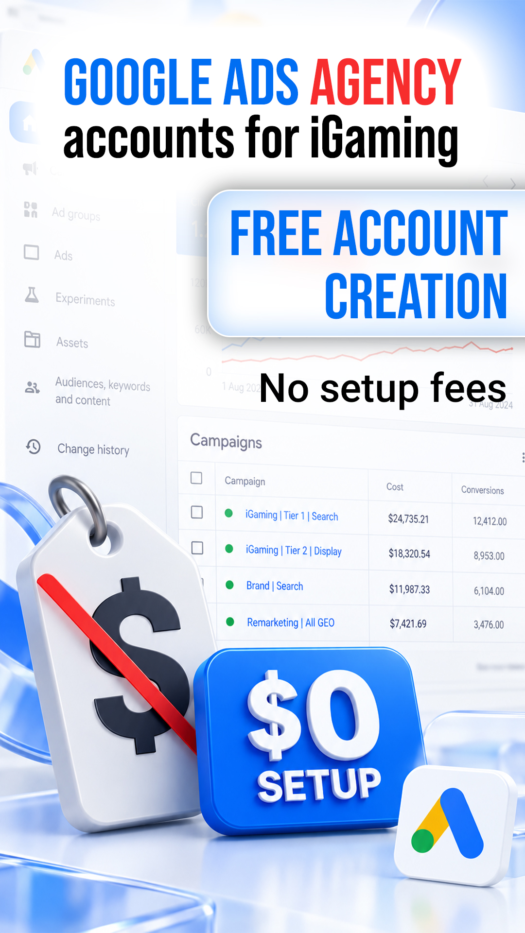 WayProfit Agency Facebook ad: Free account creation