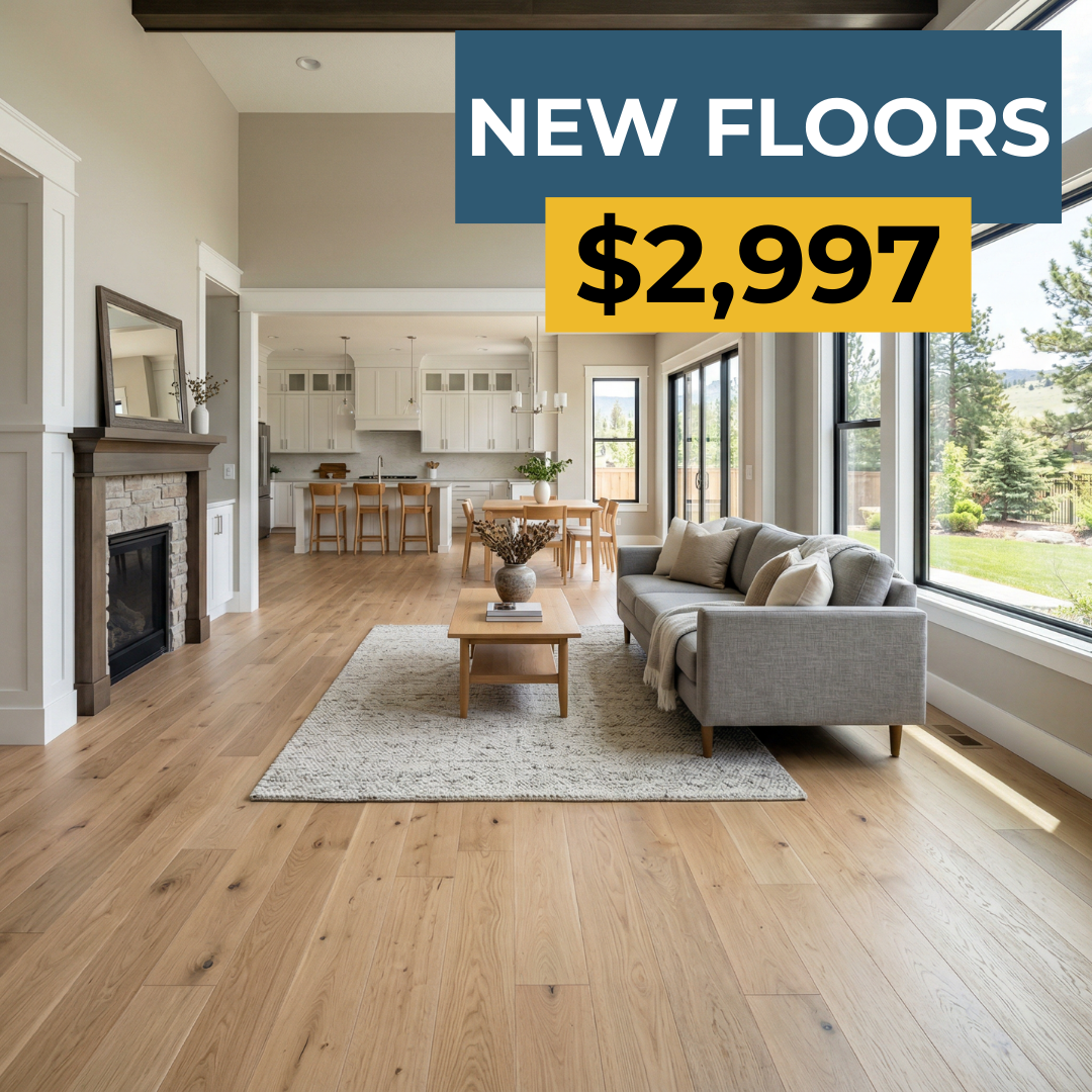 Simply Floors & Painting, Inc. Facebook ad: New Floors Starting At $2,997