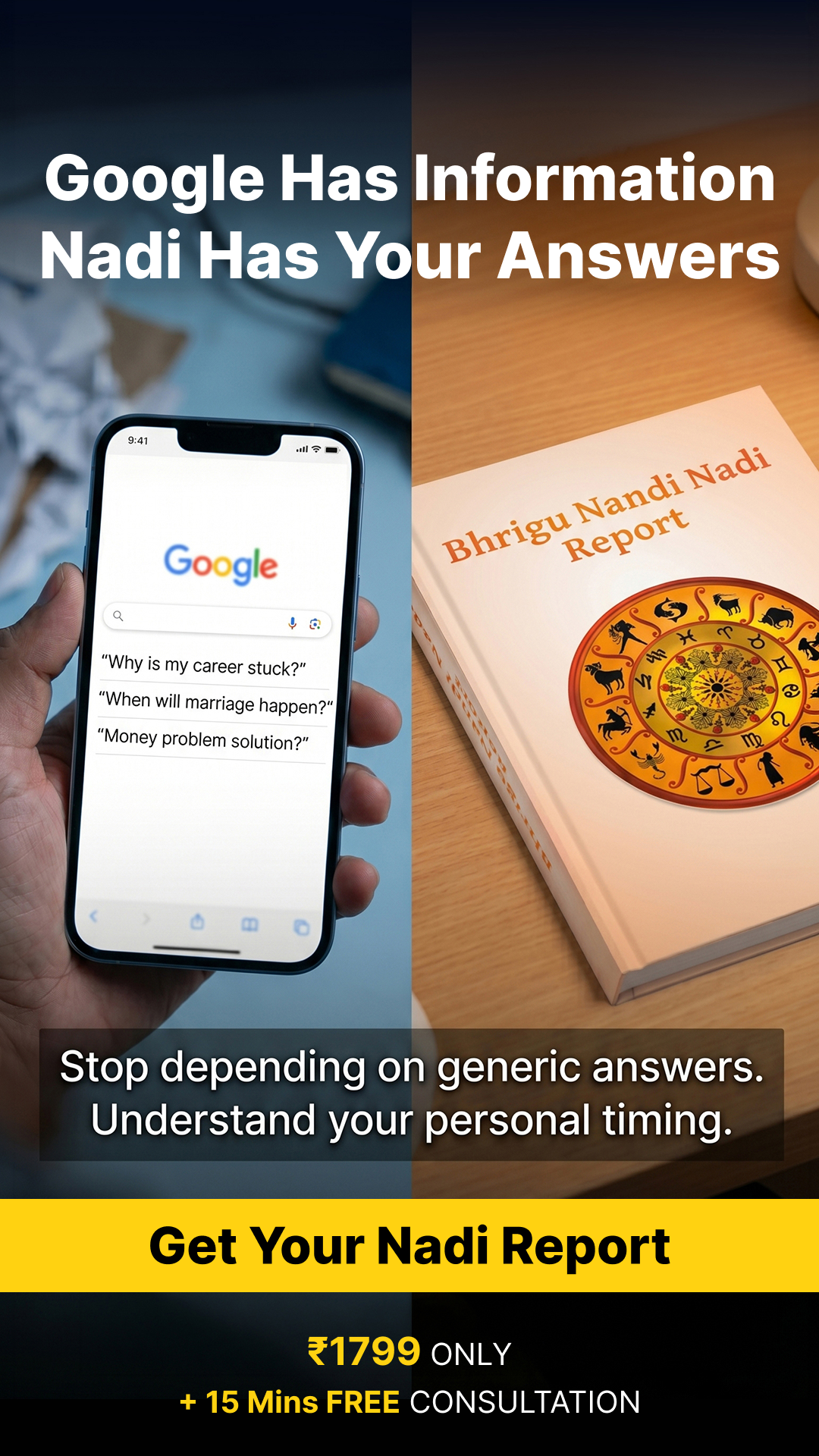 Nadi Astrology Insights Facebook ad