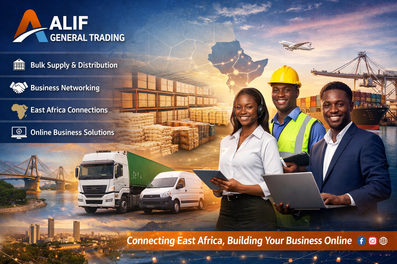 Alif General Trading Facebook ad: Alif General Trading is a growing company based…
