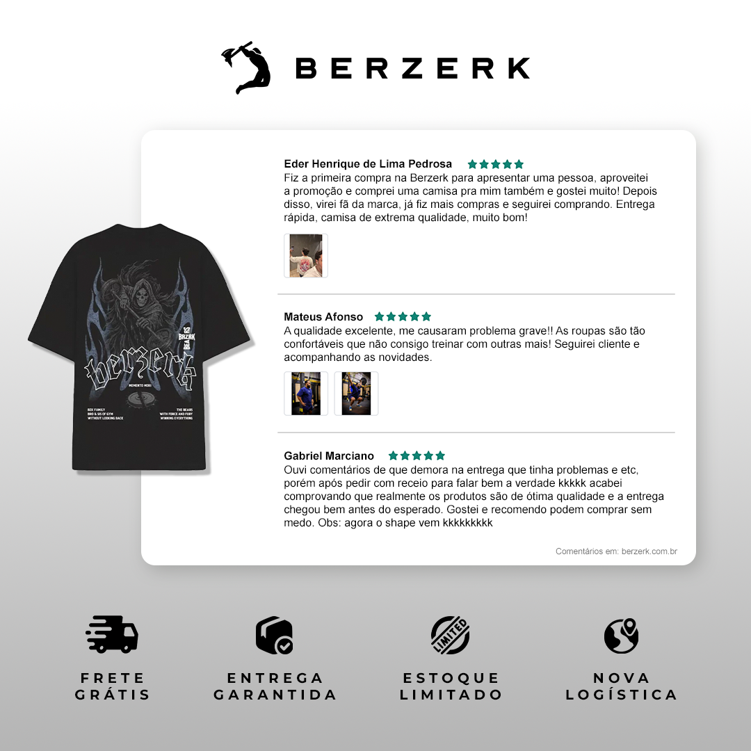 Berzerk Facebook ad: Entrega rápida e garantida