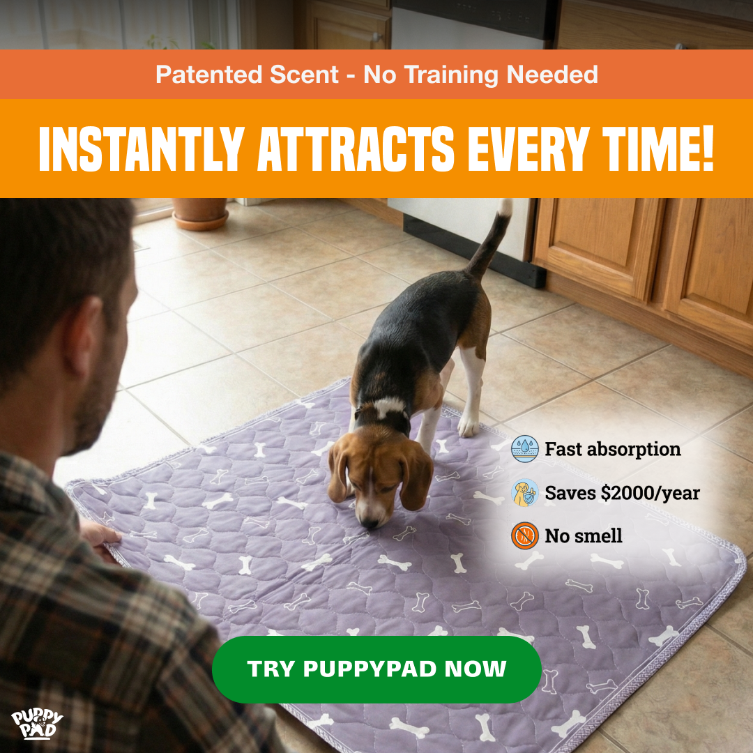 PuppyPad Facebook ad