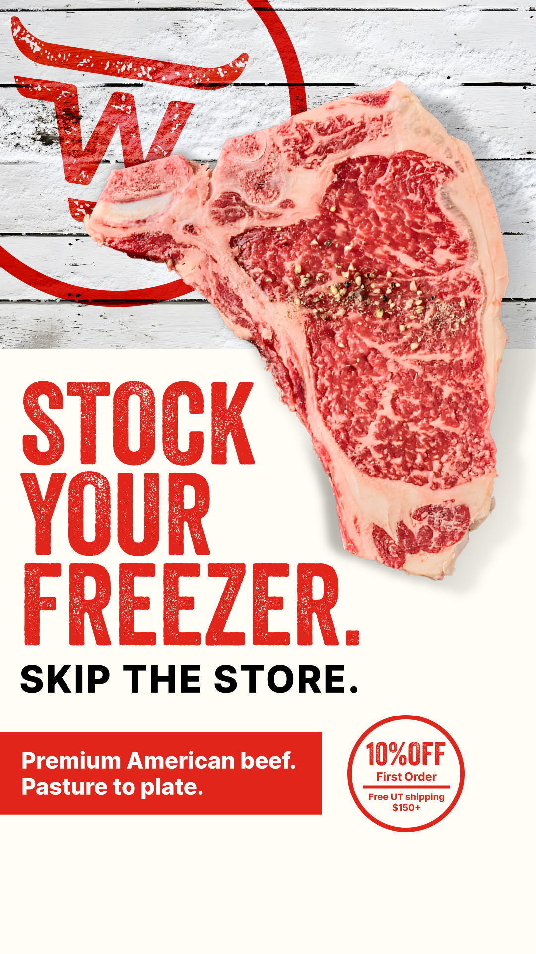 Bar-W Beef Facebook ad