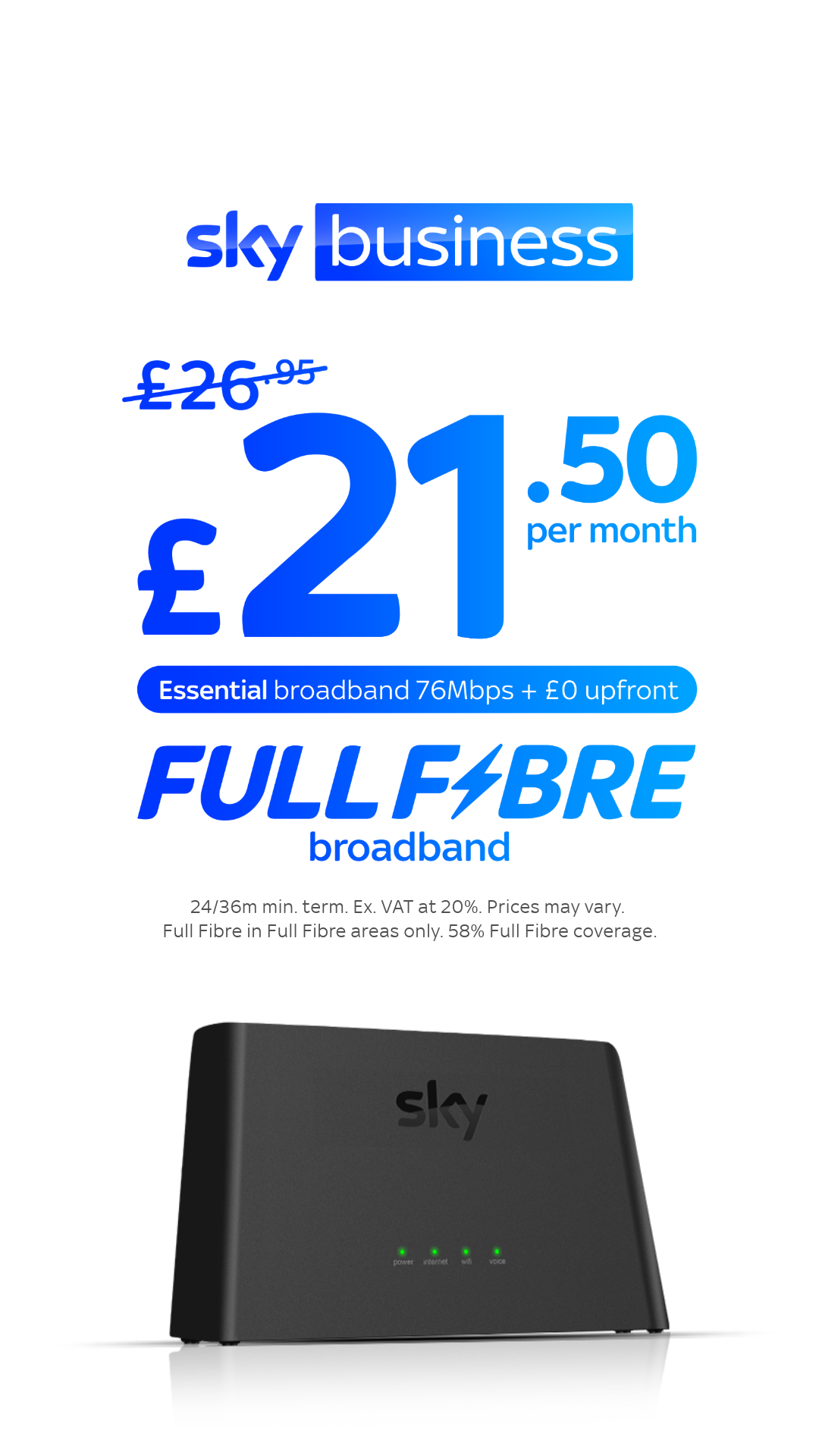 Sky Facebook ad