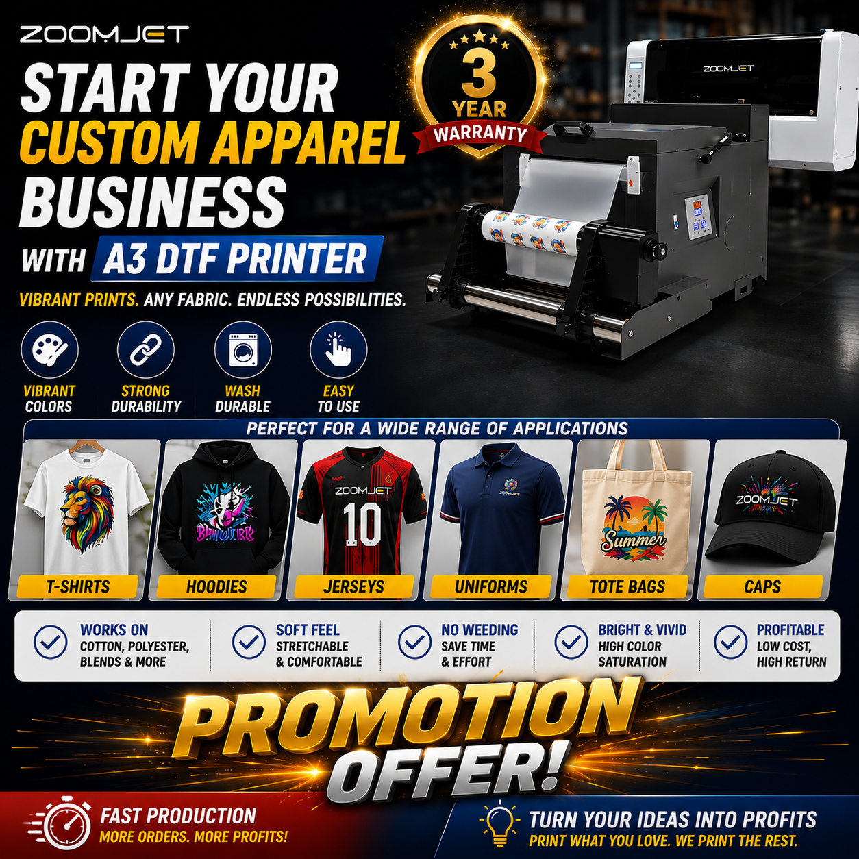 Zoomjet Printer Facebook ad
