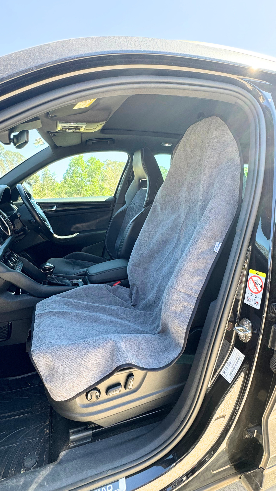 Original Seat Hoodie Facebook ad: #1 Car Seat Towel - The Original Seat Hoodie Australia