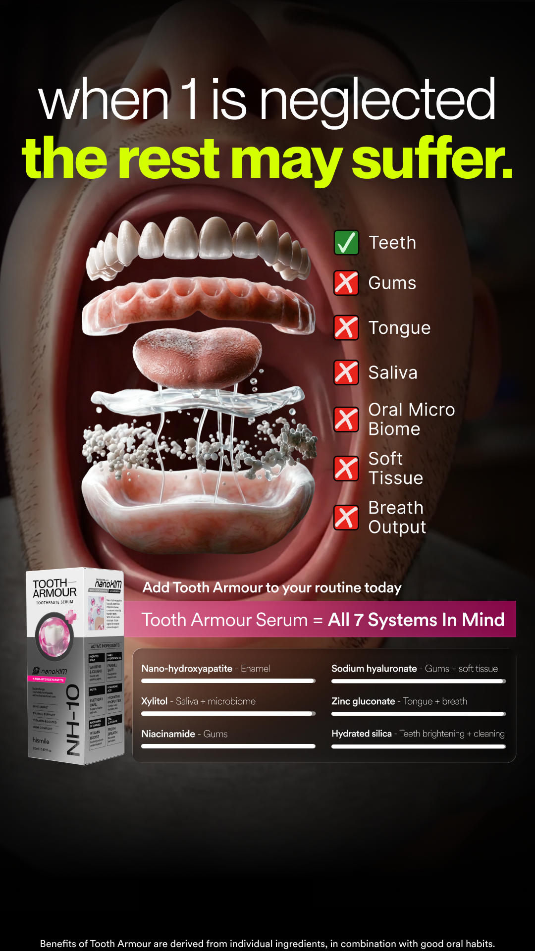 Hismile Facebook ad
