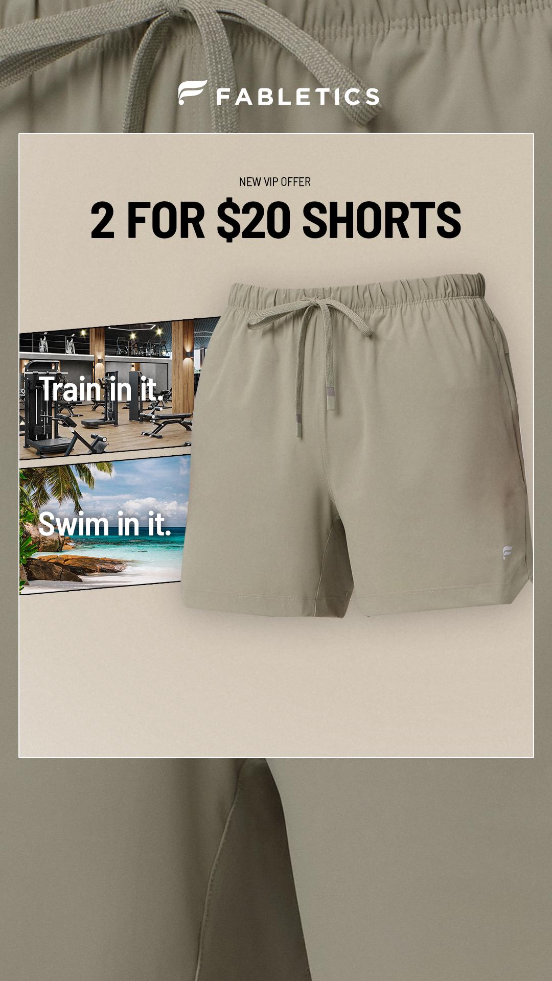 Fabletics Men Facebook ad