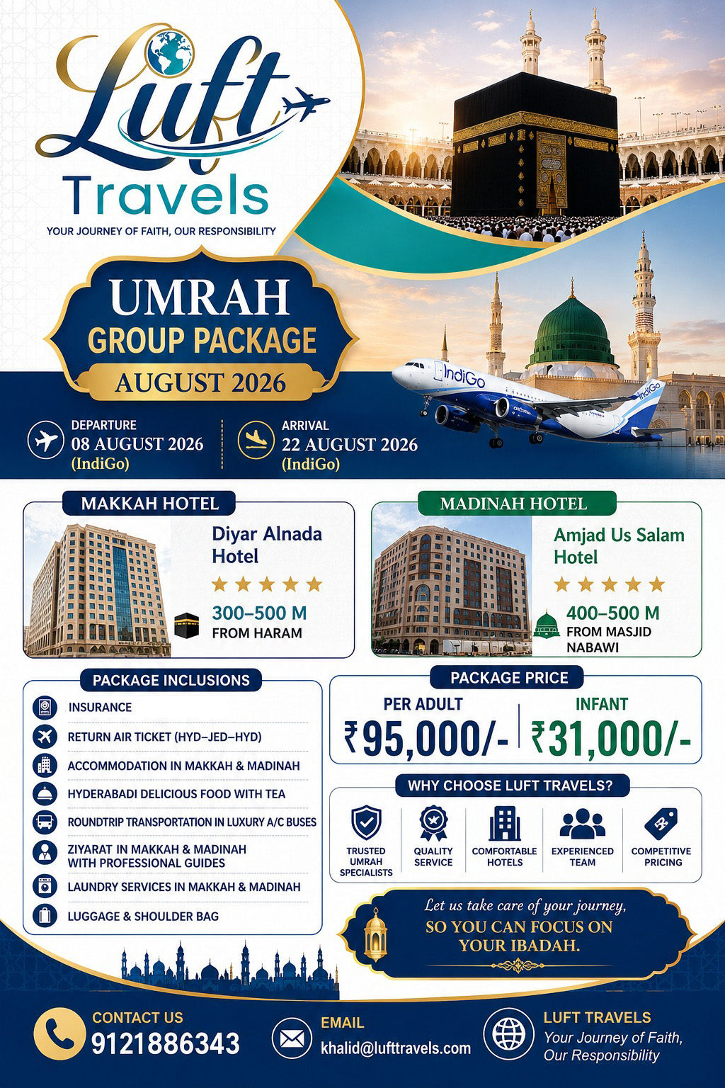 Lufttravels Facebook ad