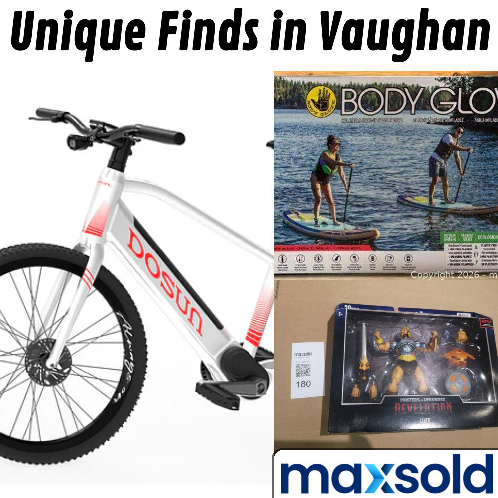 Maxsold Auctions Facebook ad